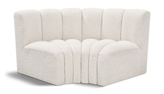 Arc - Boucle Fabric 2 Piece Modular Sofa