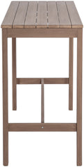 Newport - Acacia Wood Outdoor Patio Bar Table