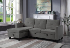 Nova - Reversible Sleeper Sectional Sofa With Storage Chaise