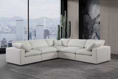 Comfy - 5 Piece Linen Modular Corner Sectional