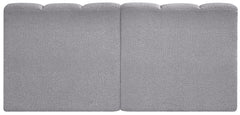 Arc - Boucle Fabric 2 Seats Modular Sofa