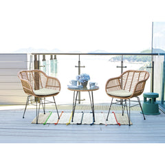 Antibes - 3 Piece Outdoor Patio Conversation Set