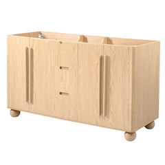 Bathroom Vanity Cabinet Only, 3 Drawers 4 Doors, Soft Close, Adjustable Shelf - Wood
