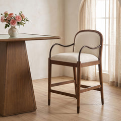 Cambria - Fabric Upholstered Counter Stool