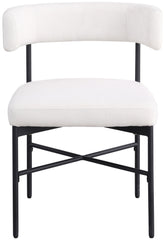 Rivage - Durable Dining Chair With Black Frame (Set of 2)