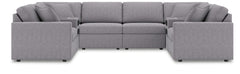 Modmax - U-Shaped Sectional - Granite