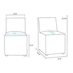 Anna - Square Dining Chair
