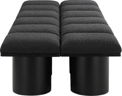 Pavilion - 12 Piece Modular Bench With Black Base