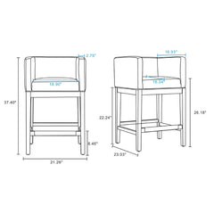 Kingsley - Counter Stool