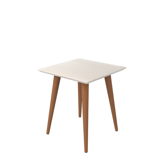 Utopia - Square End Table - Off White