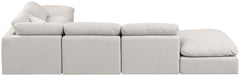 Indulge - Linen 6 Piece Modular Armless Sectional