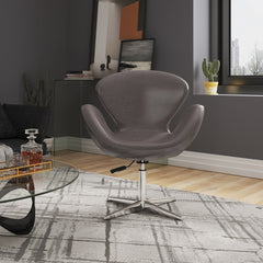Raspberry - Swivel Lounge Chair