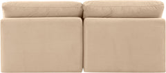 Indulge - Velvet 2 Seat Modular Armless Sofa