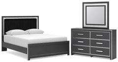 Zuraleus - Upholstered Panel Platform Bedroom Set