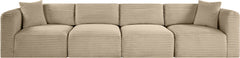 Shaggy - Fabric 4 Seat Modular Sofa