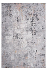 Marfi - 5' X 7' Abstract Area Rug - Gray Multi