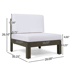 Oana - Armless Chair