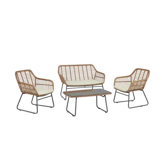 Antibes - 4 Piece Outdoor Conversation Set