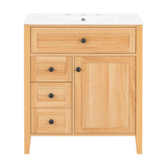Bathroom Vanity With Sink, Soft Closing Cabinet