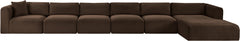 Shaggy - 6 Piece Modular Sectional With Chaise