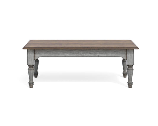 Plymouth - Rectangular Coffee Table - Gray