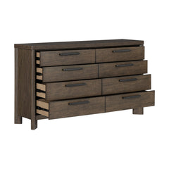 8 Drawer Dresser With Rustic Design