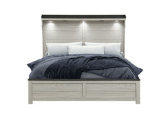 Ashley - Queen Panel Bed - Brown