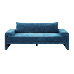 Upholstered 3 Seater Sofa With Wide Armrests