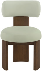 Atelier - Vegan Leather Upholstered Dining Chair (Set of 2) - Painted Brown Frame