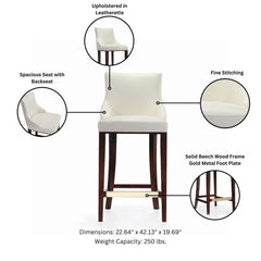 Shubert - Barstool - Ivory