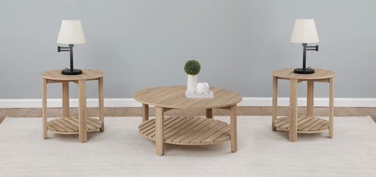 Fowler - Round Coffee Table Set