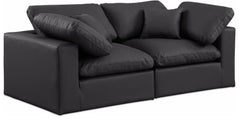Comfy - Faux Leather Modular Sofa 2 Seats