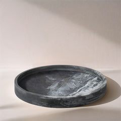 Barletta - Marble Round Tray - Panda
