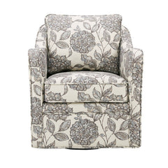 Wide Seat Arm Chair With 360 Degree Rotation