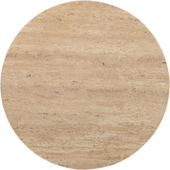 Fontelina - 30" Genuine Bistro Dining Table - Travertine