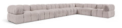 Orin - 7 Piece Modular Sectional (4 Modular Chairs, 3 Corner Chairs)