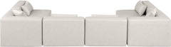 Cube - 6 Piece Modular Armless Sectional
