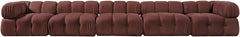 Orin - Fabric Velvet 5 Piece Modular Sofa