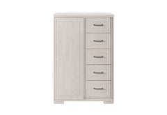 Clara - Sliding Door Chest - Beige