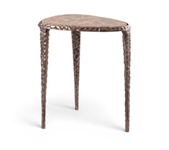 Gild - Aluminum Base And Genuine Marble Top Table