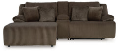 Top Tier - 3 Piece Reclining Sectional