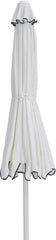Amalfi - Patio Umbrella - White Pole