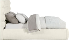 Adam - Chenille Fabric Bed With 52" Headboard