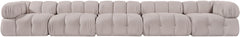 Orin - Fabric Velvet 5 Piece Modular Sofa