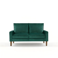 Upholstered Loveseat Sofa, 2 Seater Couch For Living Room Apartment