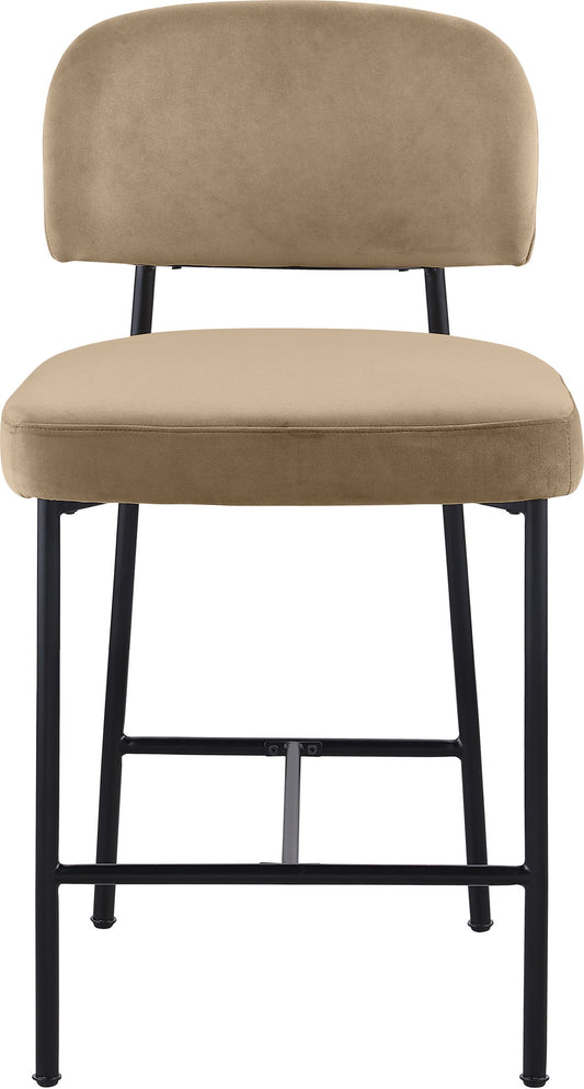 Zarelle - Performance Fabric Upholstered Counter Stool (Set of 2)