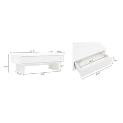 Ella - Coffee Table With 2 Full Extension Drawers