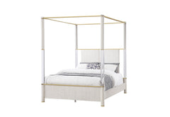 Malmo - Queen Poster Bed - Oak