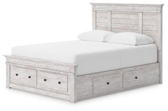 Makidern - Panel Storage Bed