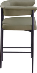Malin - Faux Leather Counter Stool (Set of 2)